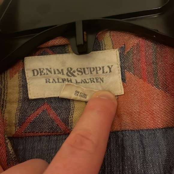 Polo Denim and Supply Aztec Button Down - Picture 4 of 10